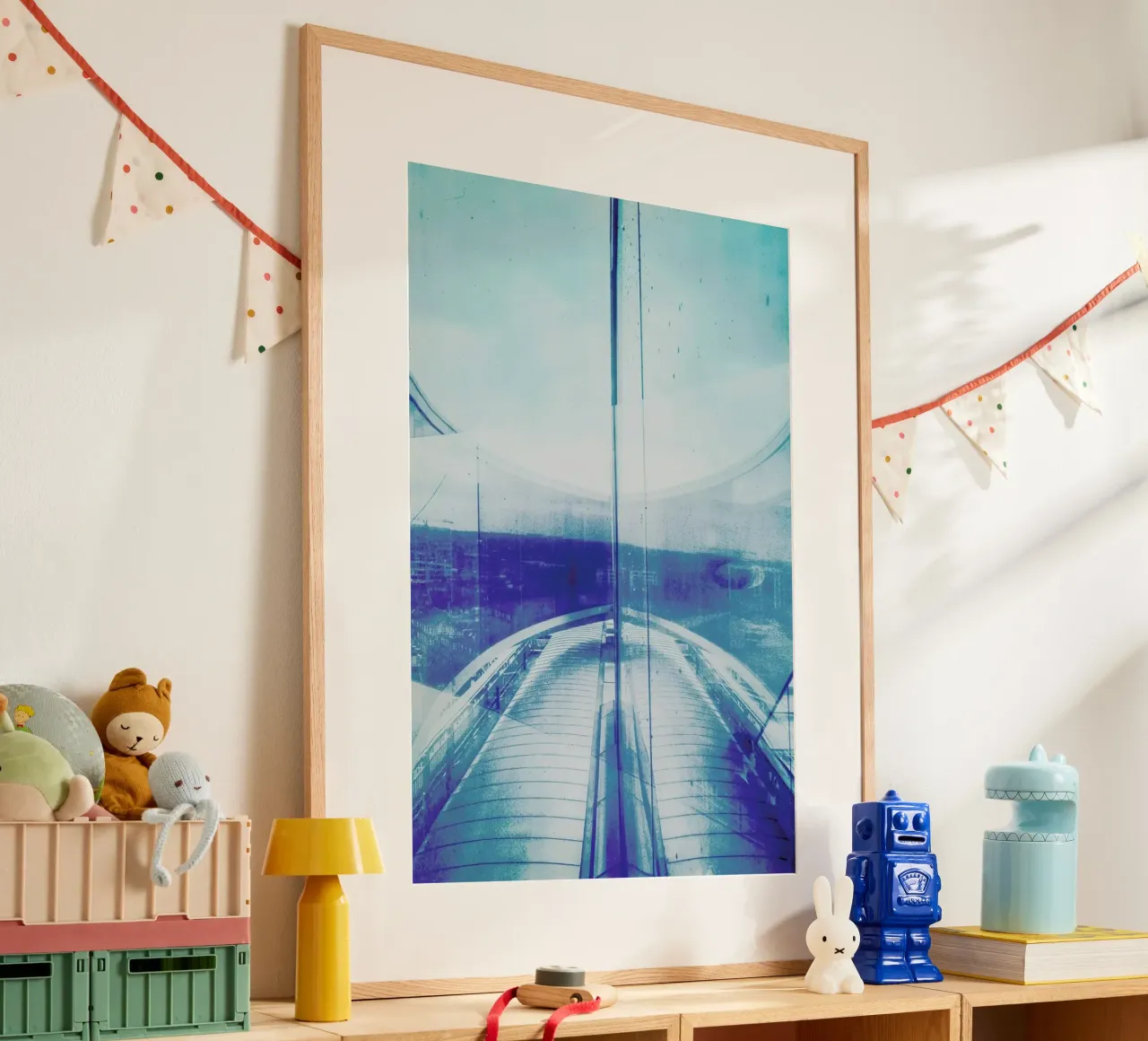 Reflection Blue poster da Sattrup & Høst