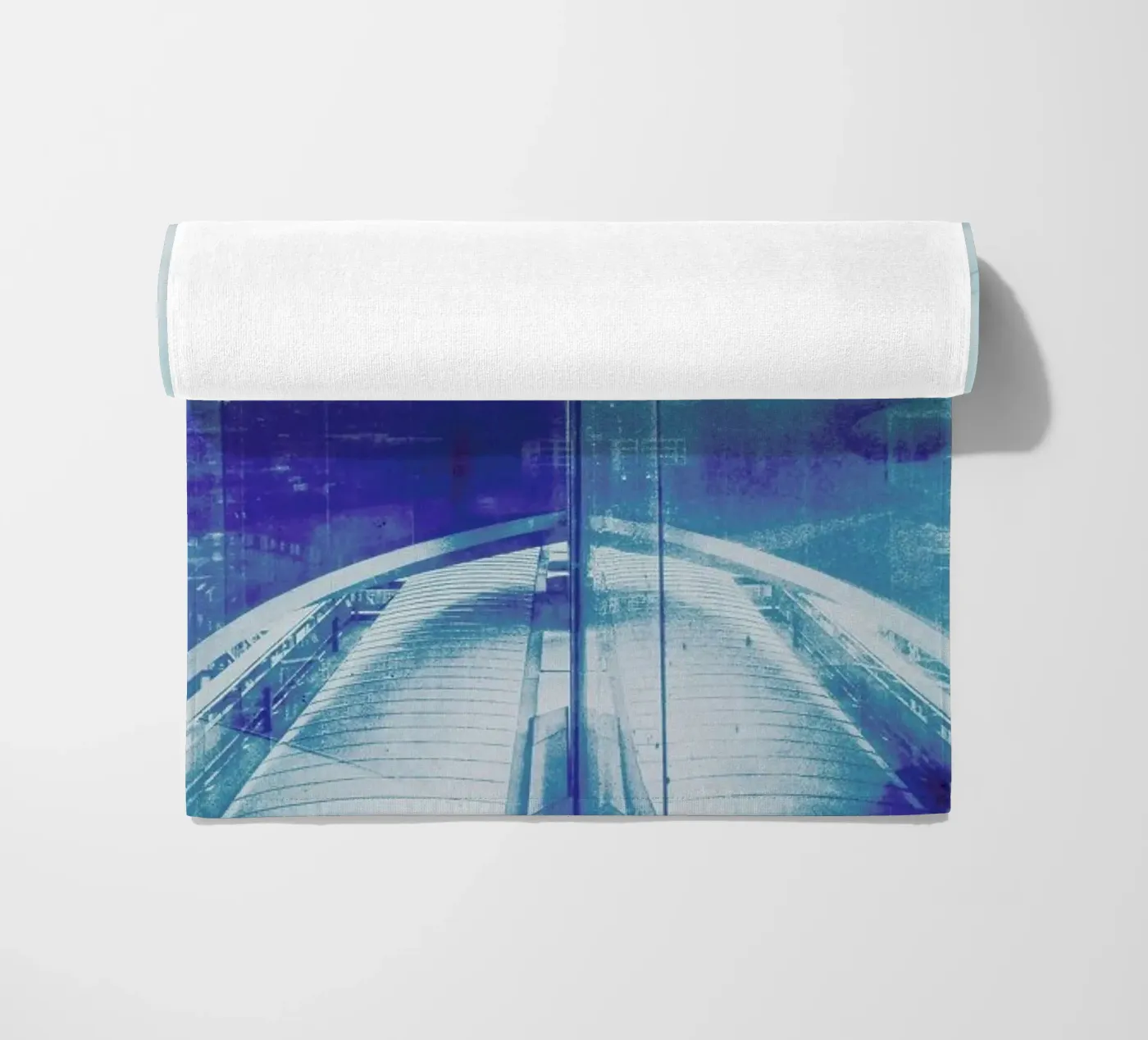 Reflection Blue beach towel by Sattrup & Høst