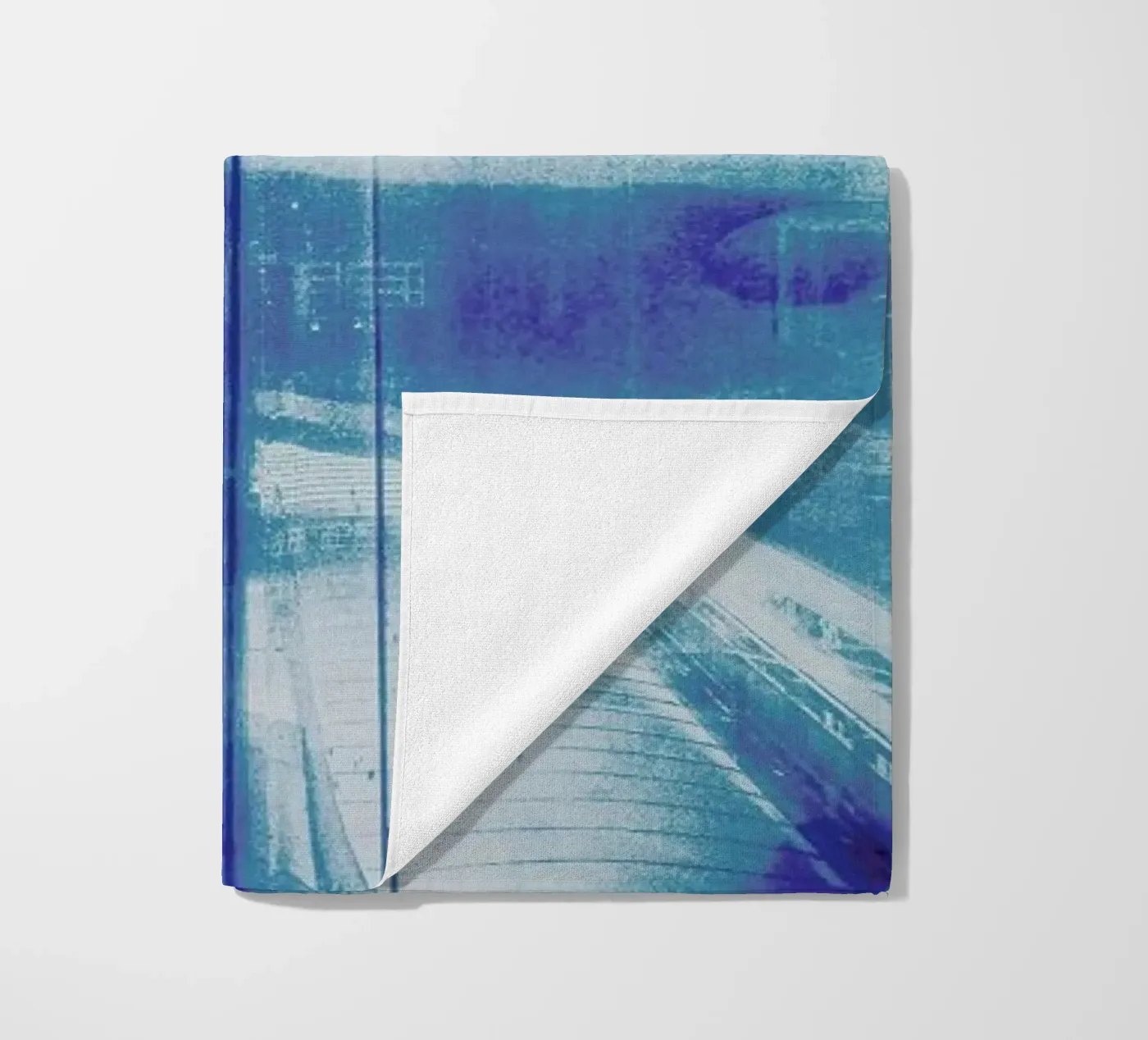Reflection Blue beach towel by Sattrup & Høst