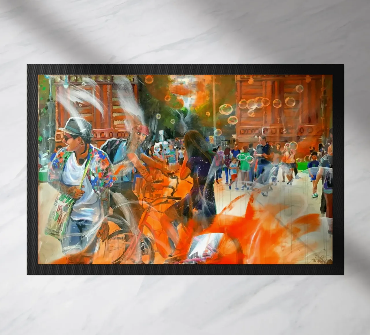Barcelona zerbino da Happy 😃 Art 🎨 by Christine Schnoell