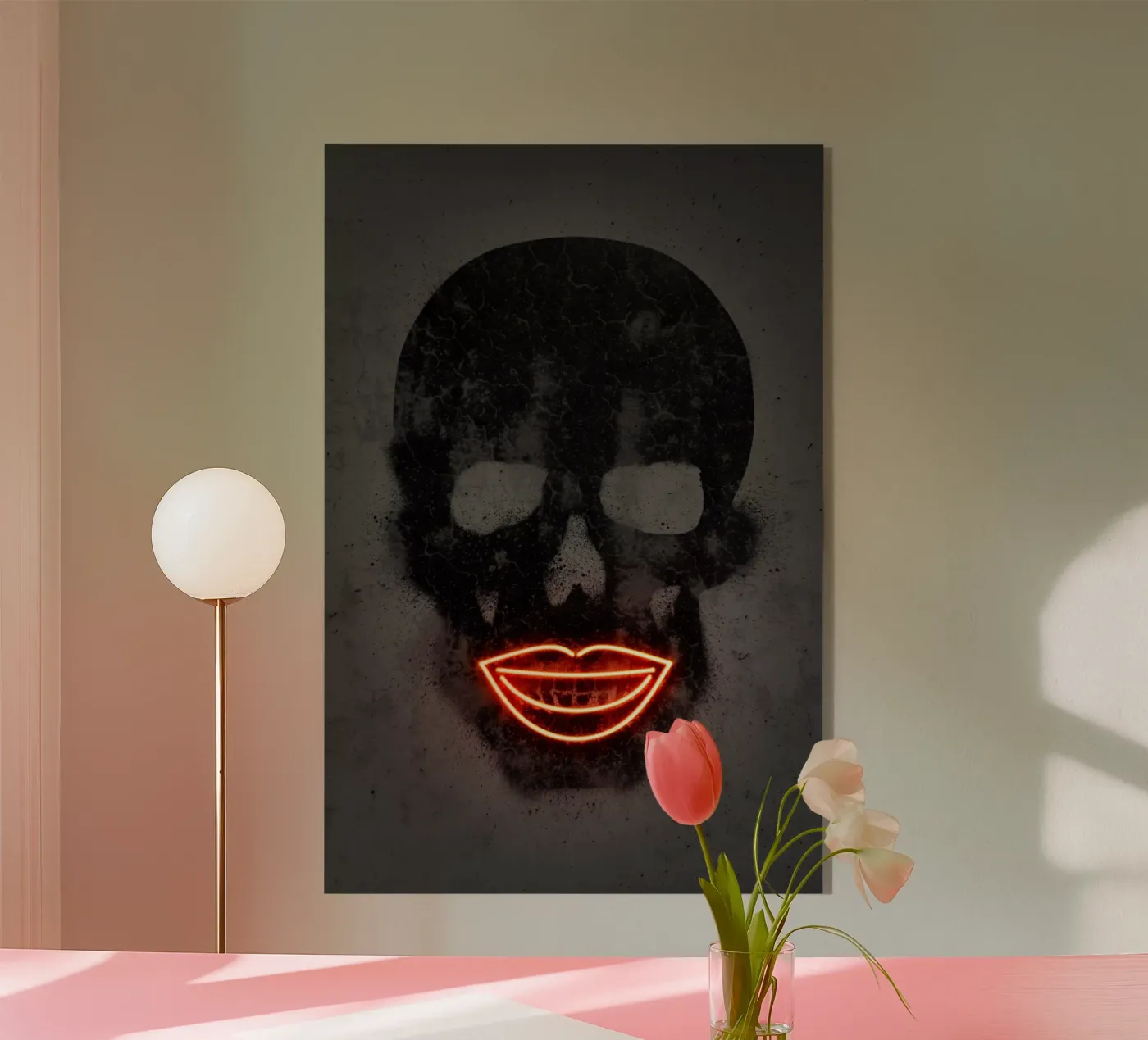 Skull Acryl-Glas von Octavian