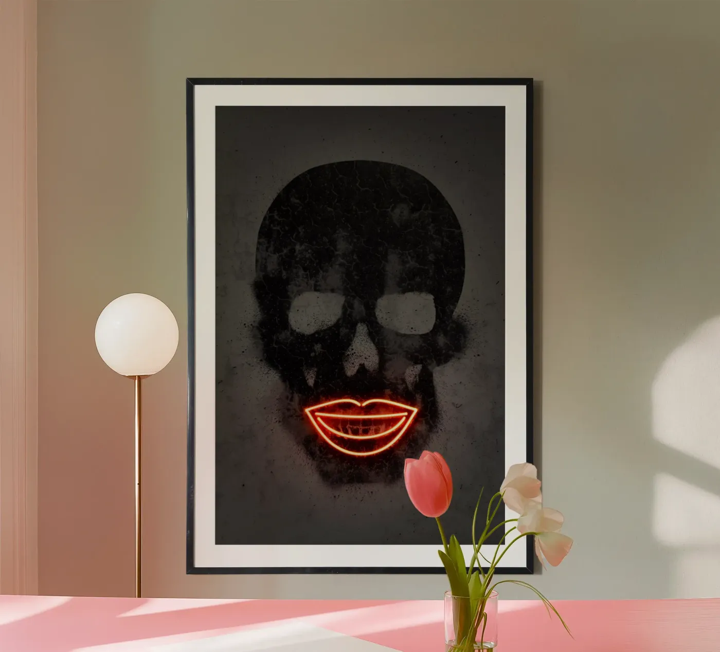 Skull poster by Octavian