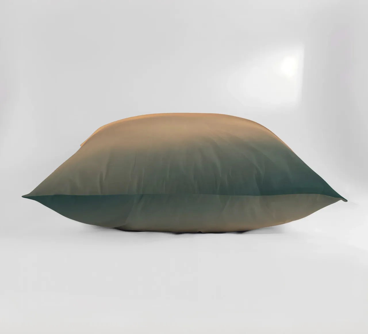 Soft abstract cloud pattern creating a tranquil decorative cushion by DesignDoodle