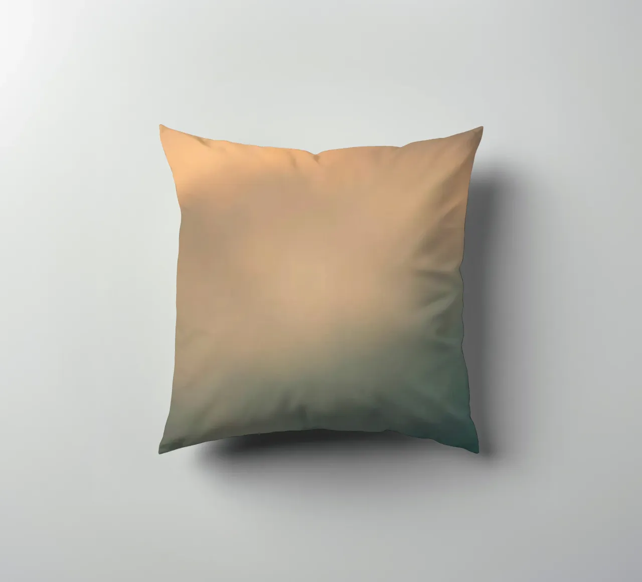 Soft abstract cloud pattern creating a tranquil decorative cushion by DesignDoodle