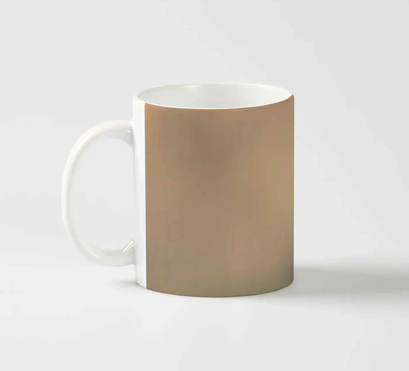 Soft abstract cloud pattern creating a tranquil ceramic mug by DesignDoodle