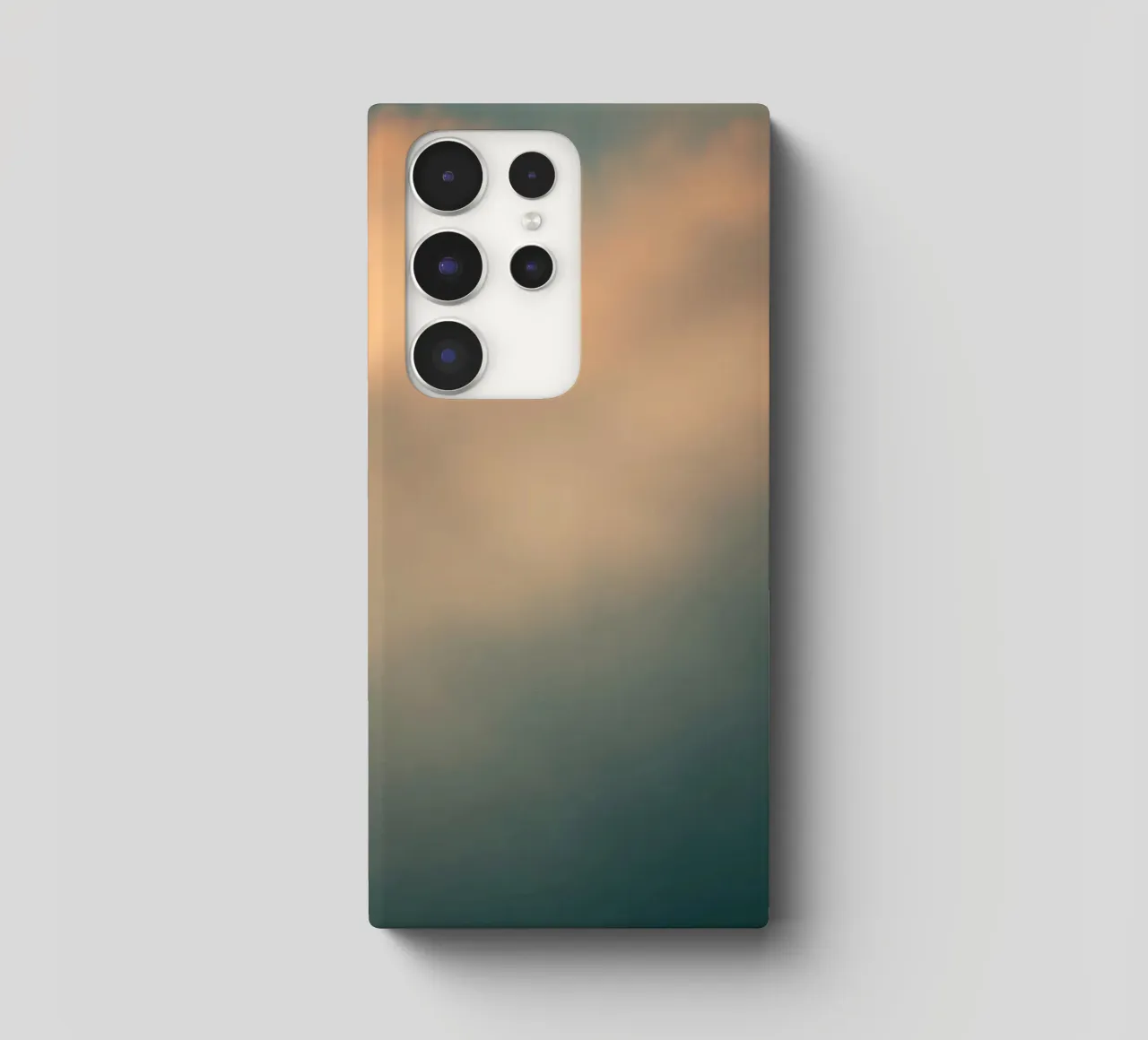 Soft abstract cloud pattern creating a tranquil samsung phone case by DesignDoodle