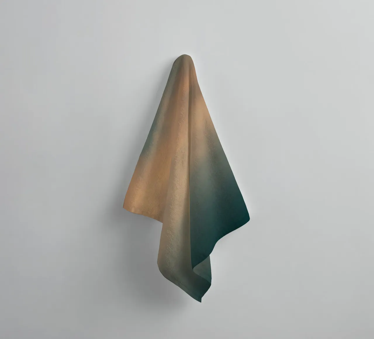 Soft abstract cloud pattern creating a tranquil towel by DesignDoodle