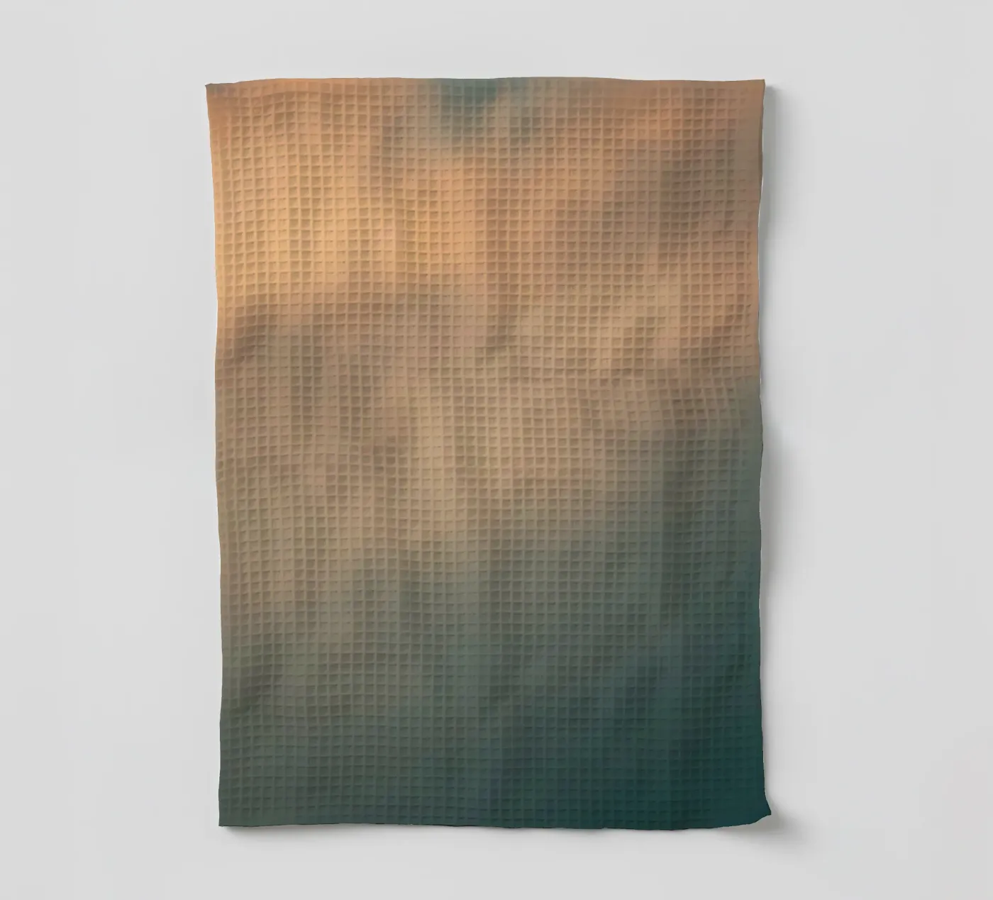 Soft abstract cloud pattern creating a tranquil tea towel by DesignDoodle