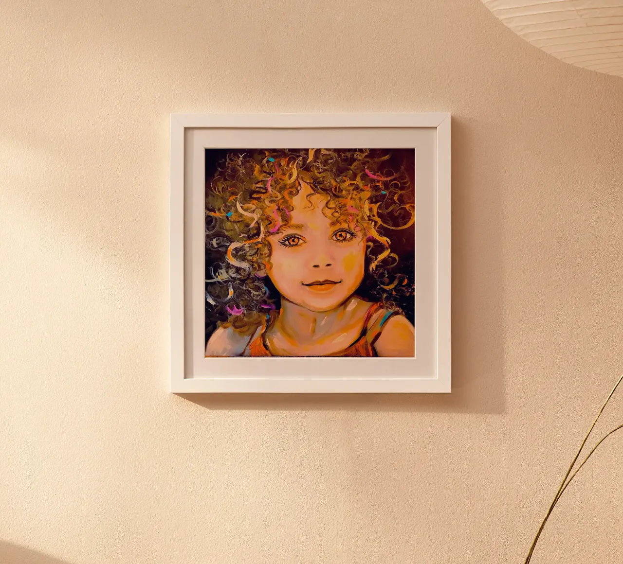 Soft smile poster da Happy 😃 Art 🎨 by Christine Schnoell