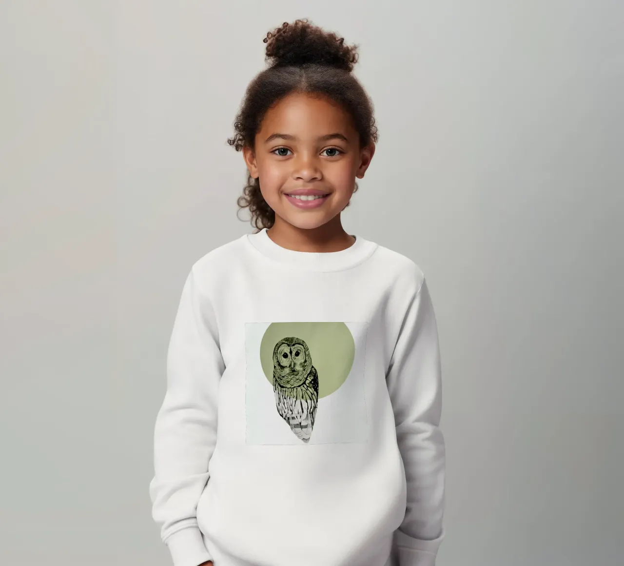 Owl felpa bambino da Morgan Kendall