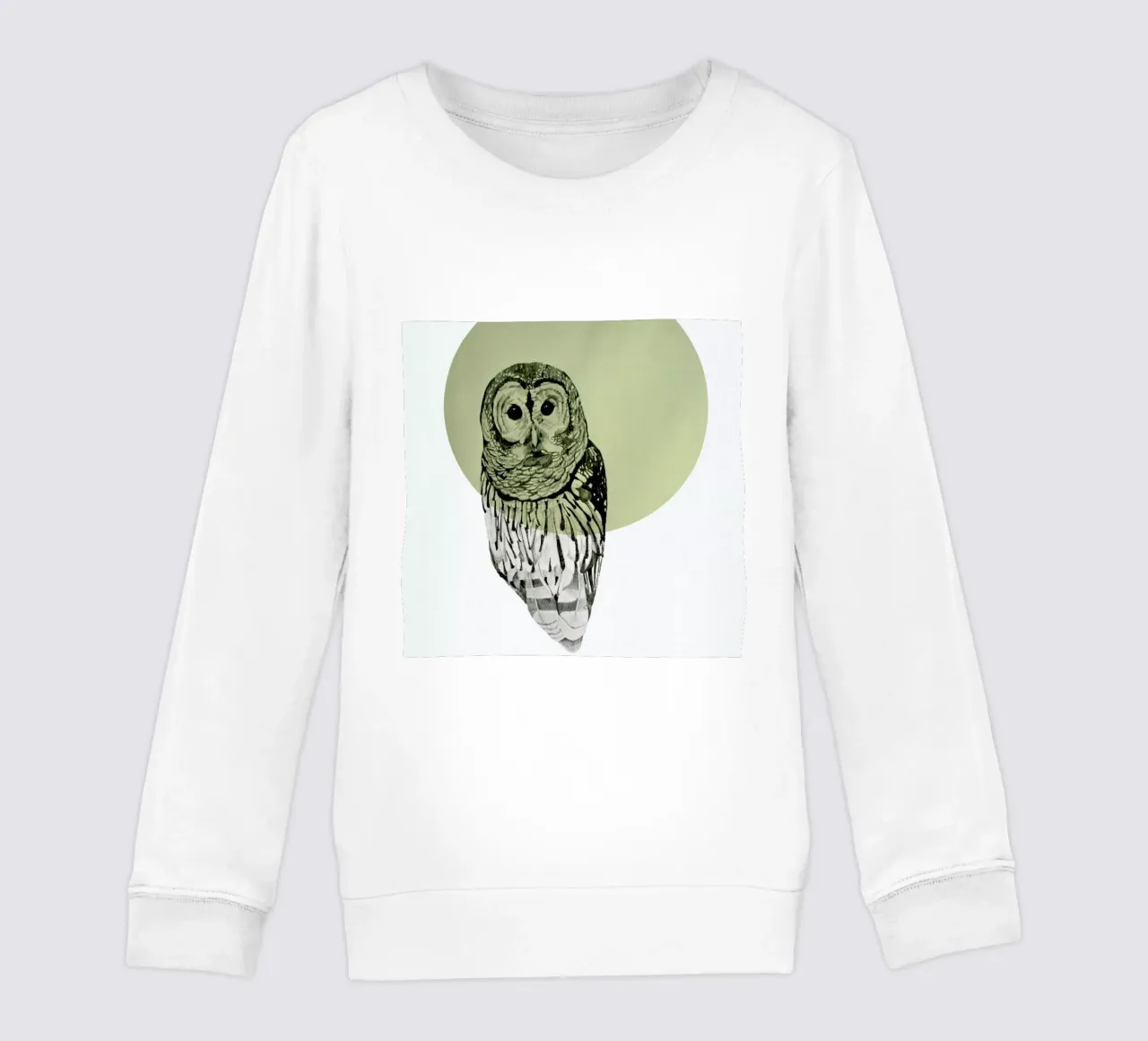 Owl felpa bambino da Morgan Kendall