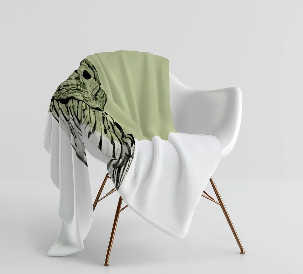 Owl fleecedeken van Morgan Kendall