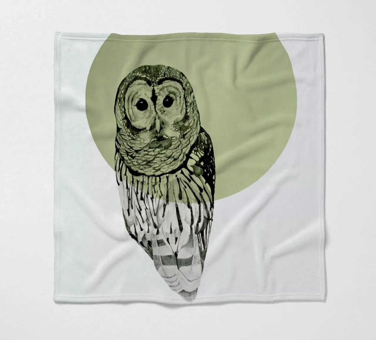 Owl fleecedeken van Morgan Kendall