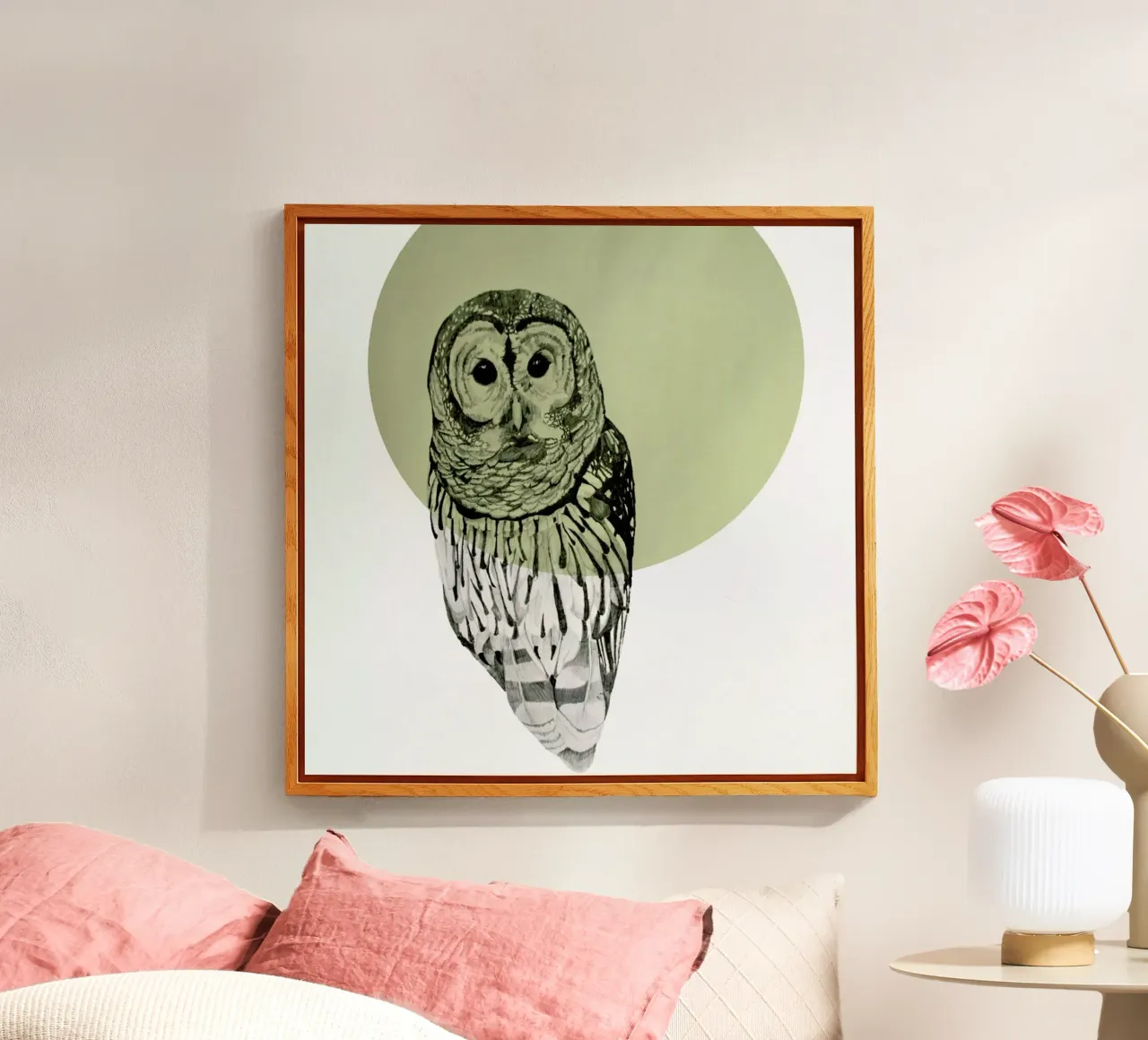 Owl plexiglass da Morgan Kendall