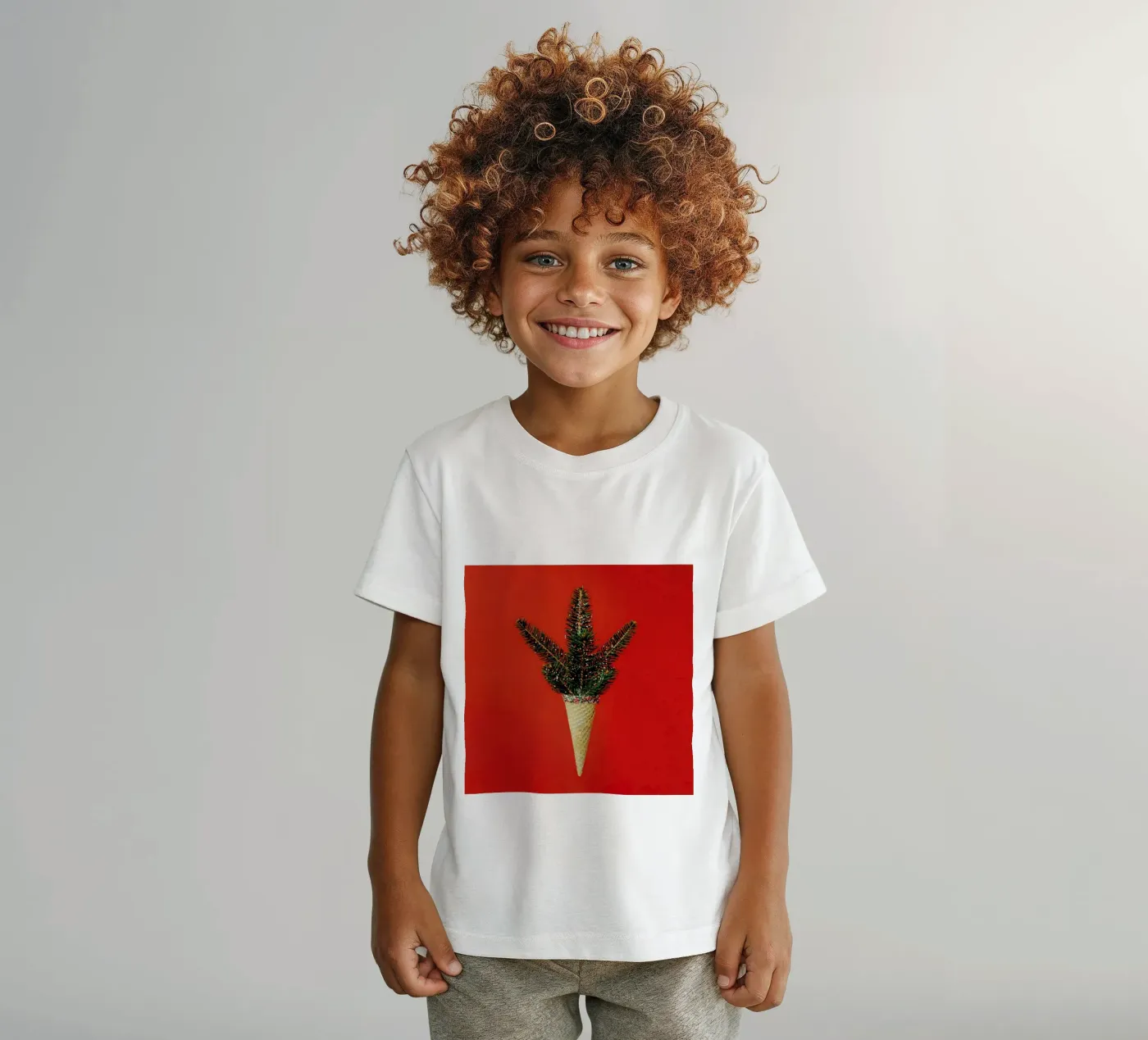 Pine Cone t-shirt bambini da Juj Winn