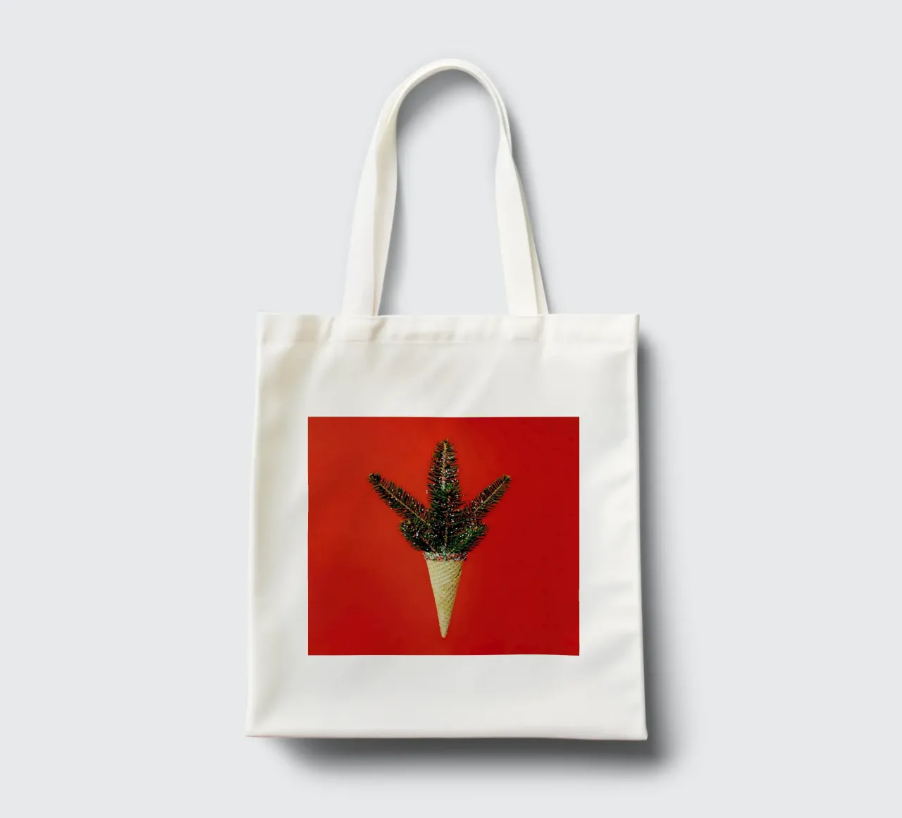 Pine Cone borsa in juta da Juj Winn