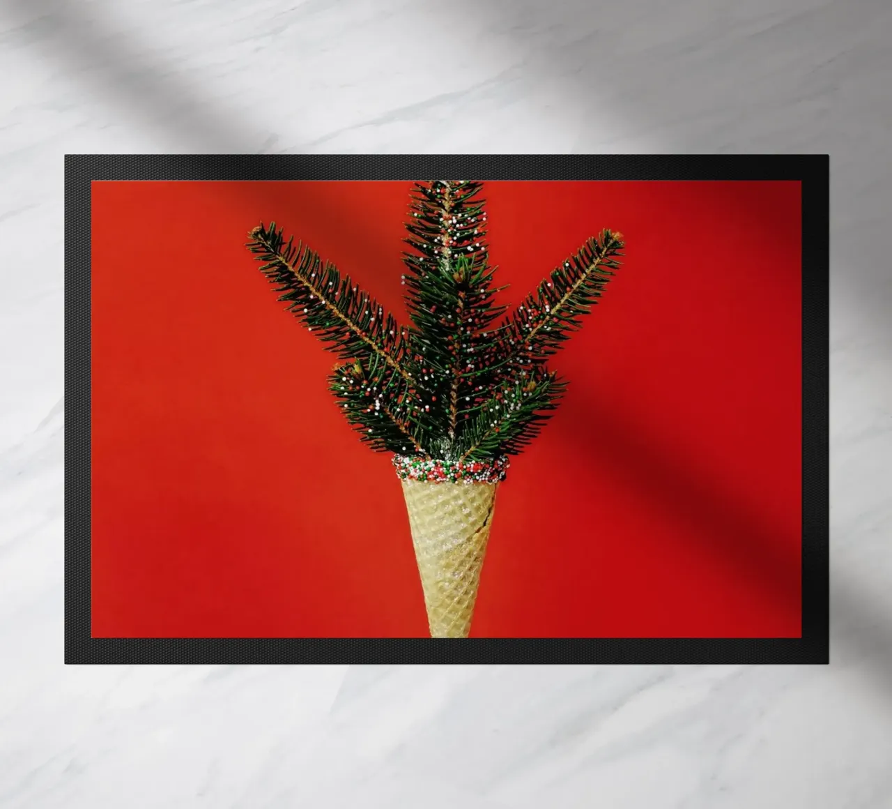Pine Cone felpudo de Juj Winn