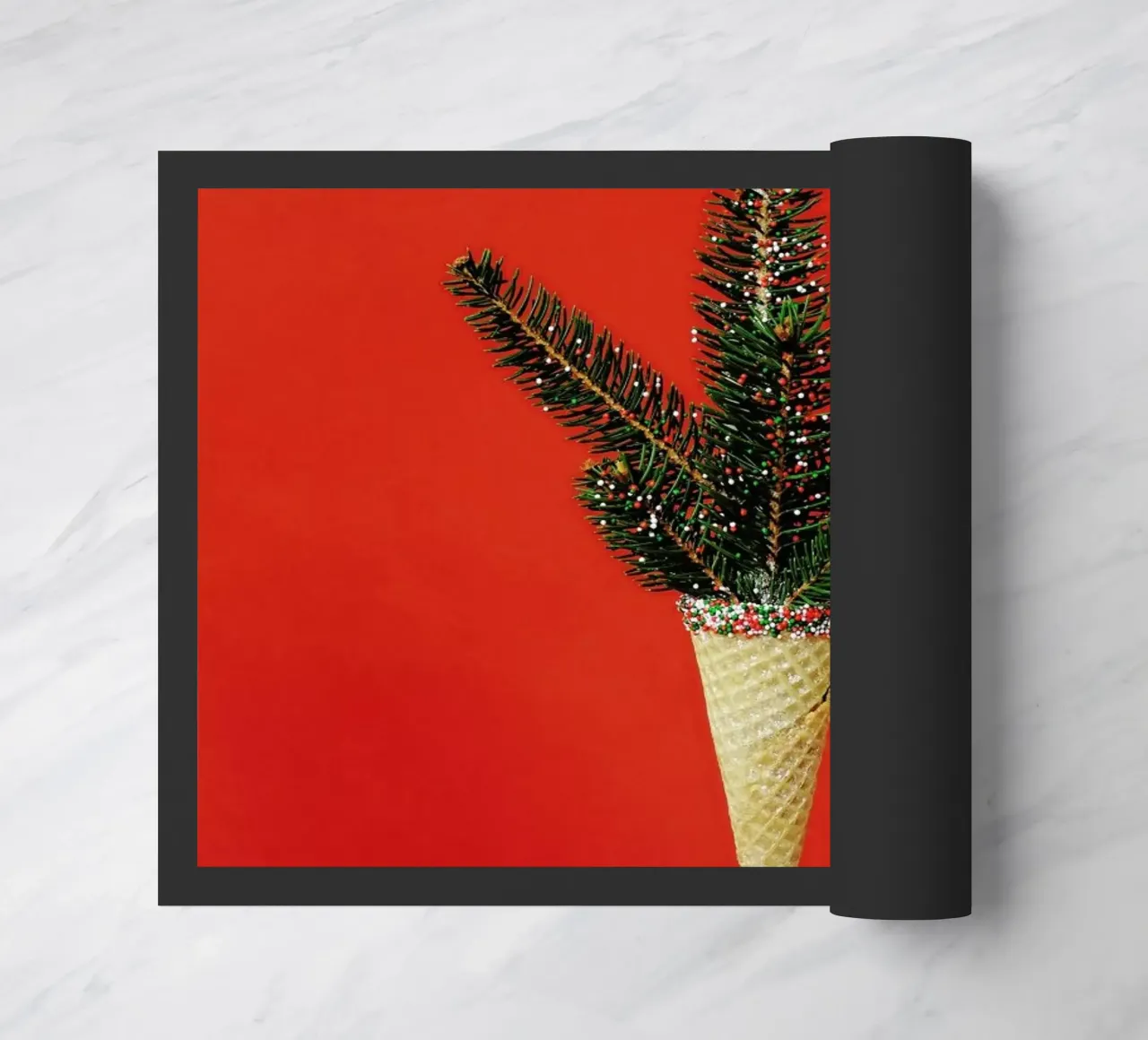 Pine Cone felpudo de Juj Winn