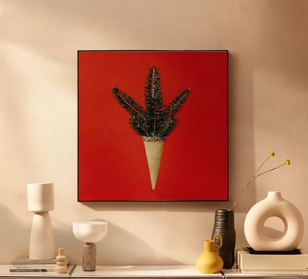 Pine Cone alluminio dibond da Juj Winn