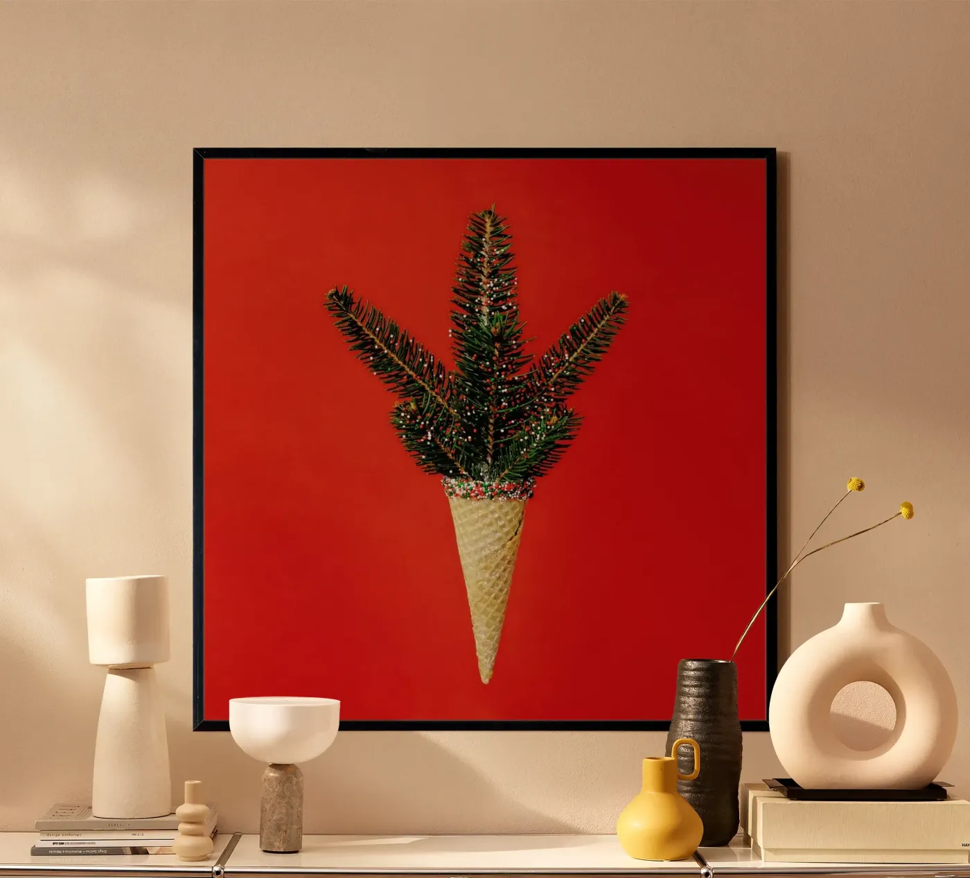 Pine Cone poster by Juj Winn