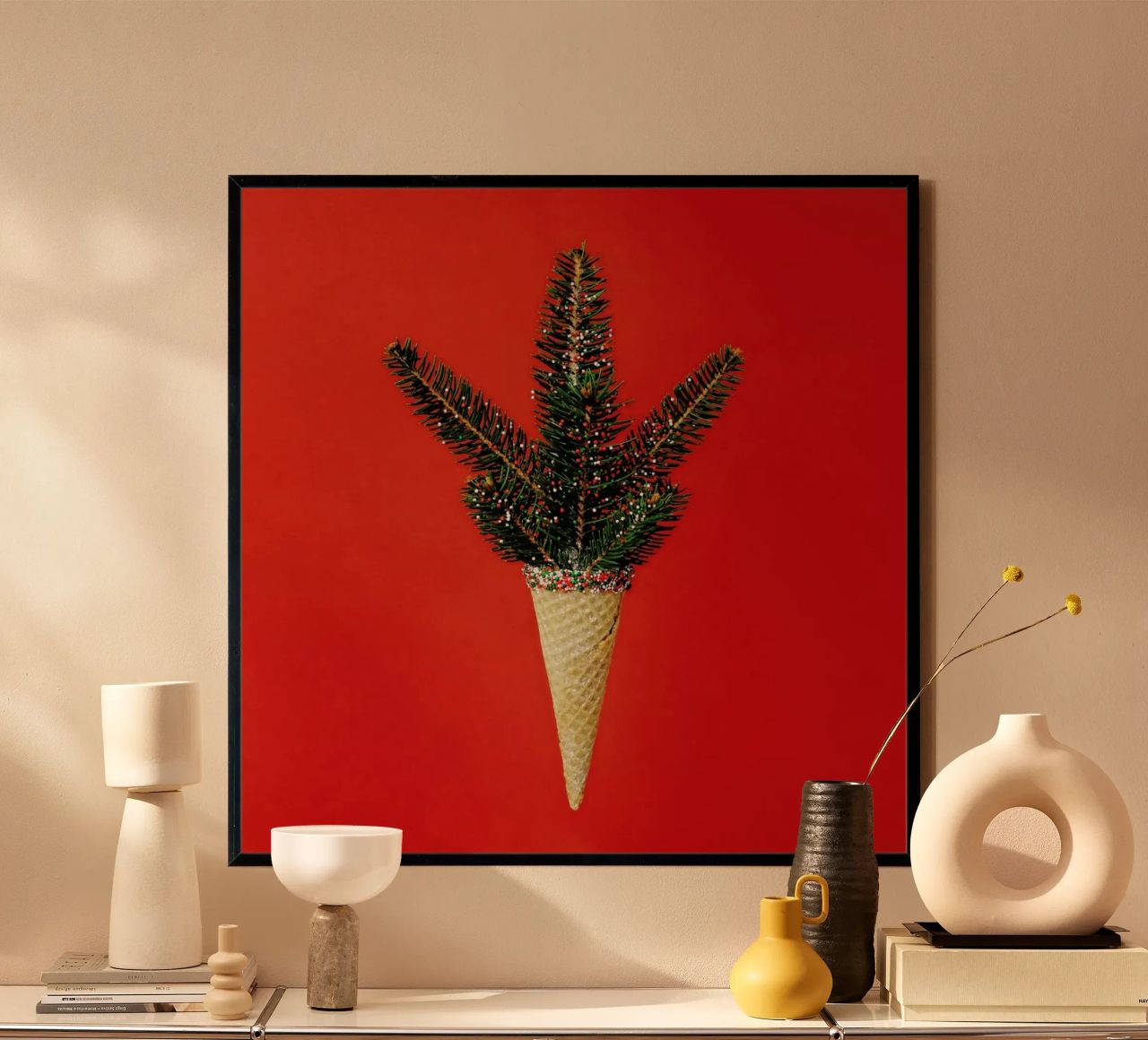 Pine Cone poster by Juj Winn
