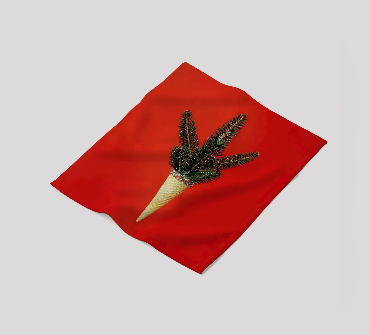 Pine Cone Fleecedecke von Juj Winn