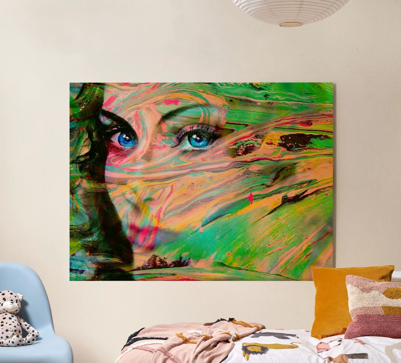The sorceress acrylic glass by Happy 😃 Art 🎨 by Christine Schnoell