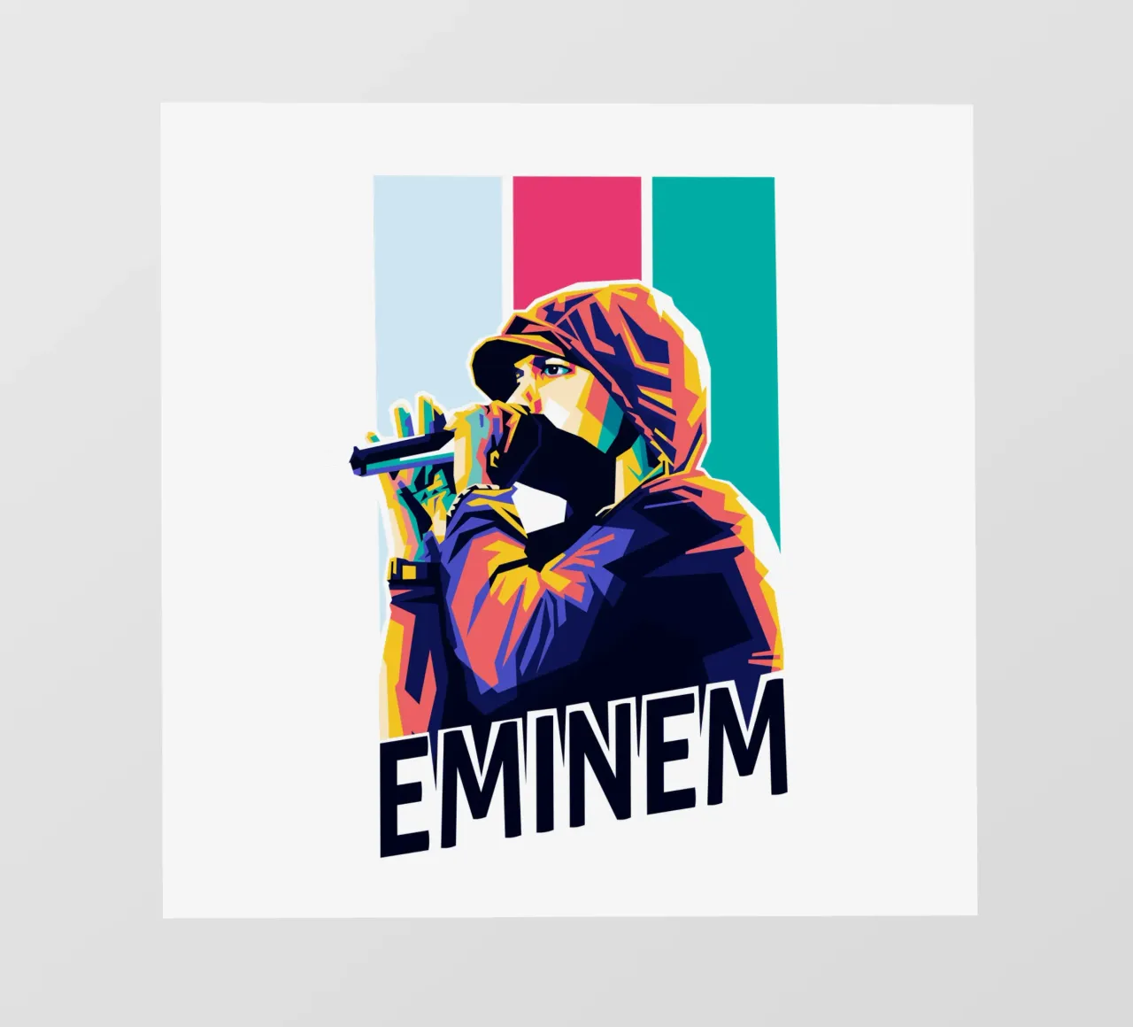 Eminem Wpap pellicola backlit da WPAP MALANG