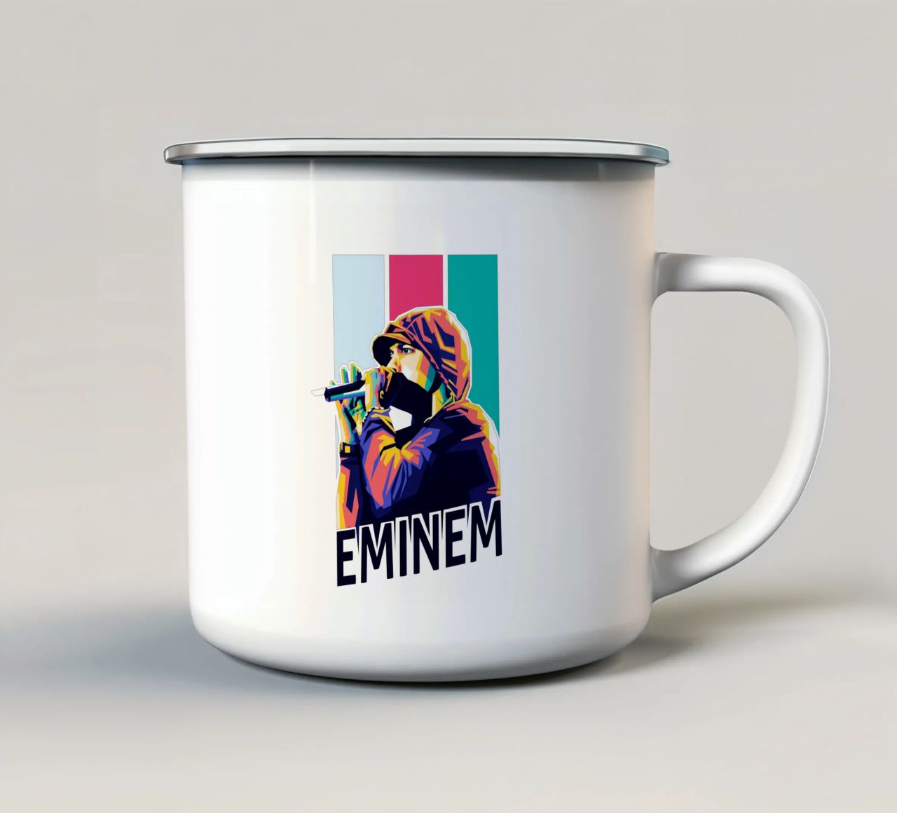 Eminem Wpap tazza in smalto da WPAP MALANG