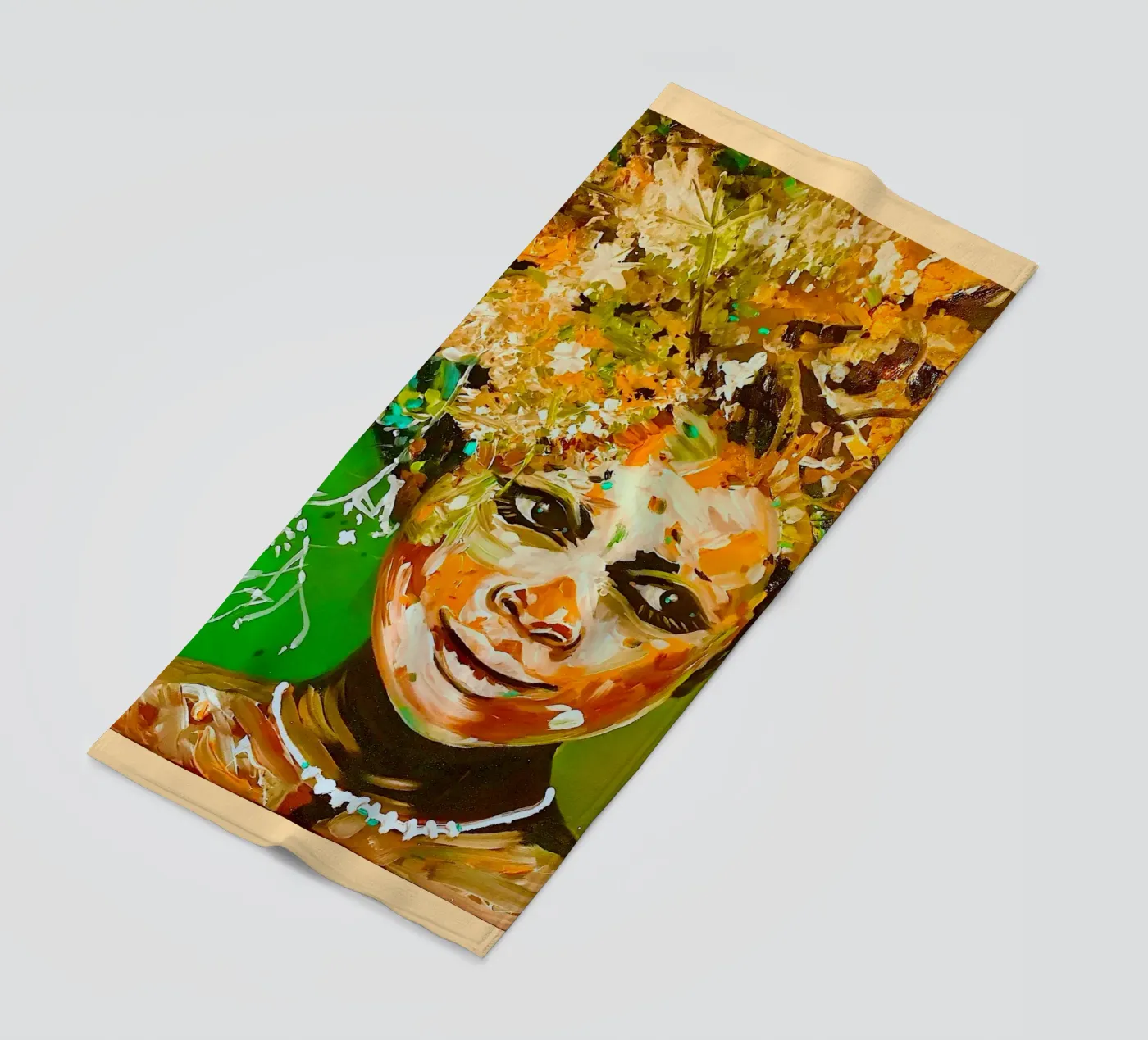 Blumenkind telo mare da Happy 😃 Art 🎨 by Christine Schnoell