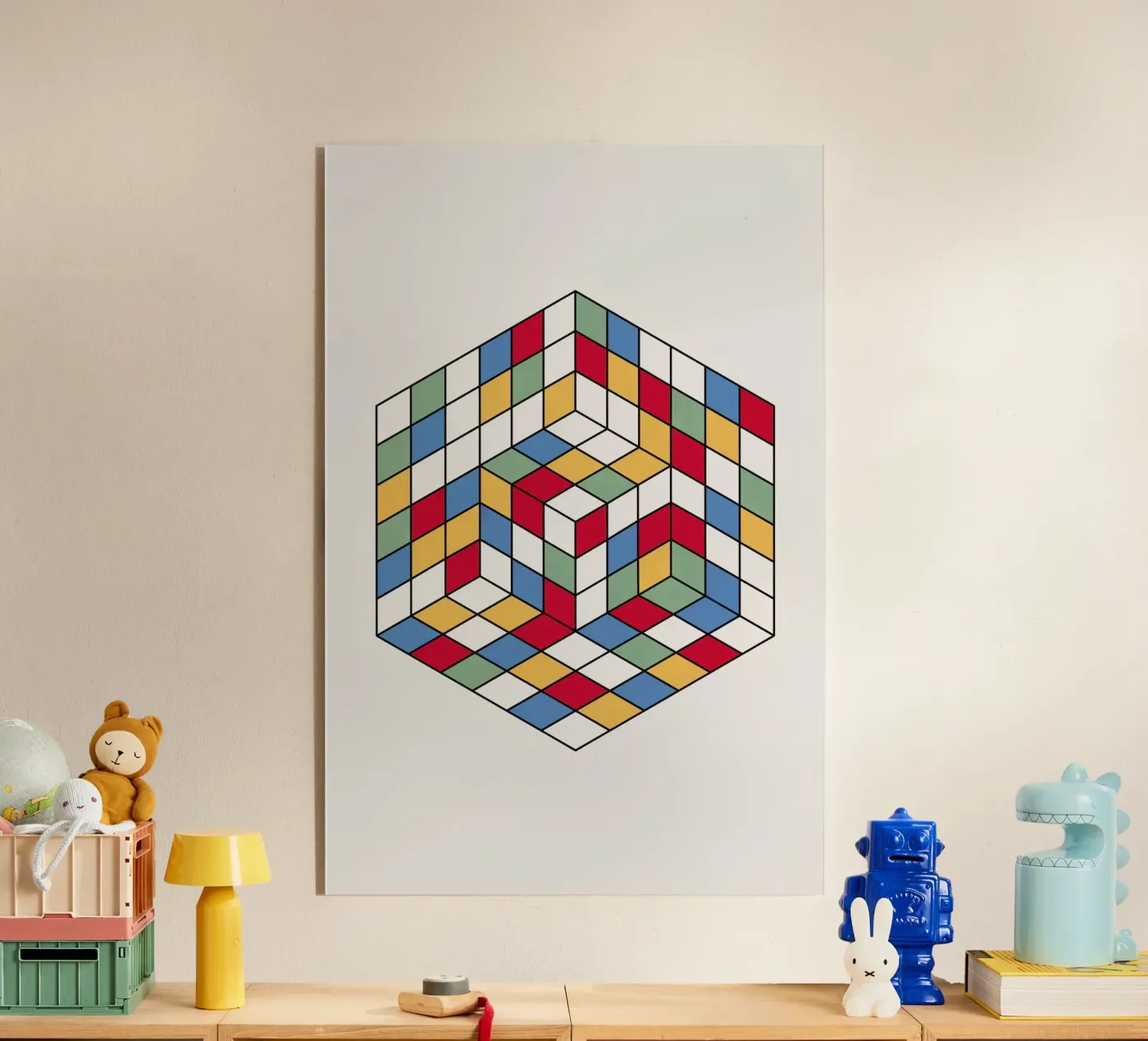 Cubique plexiglass da The Poster Kid