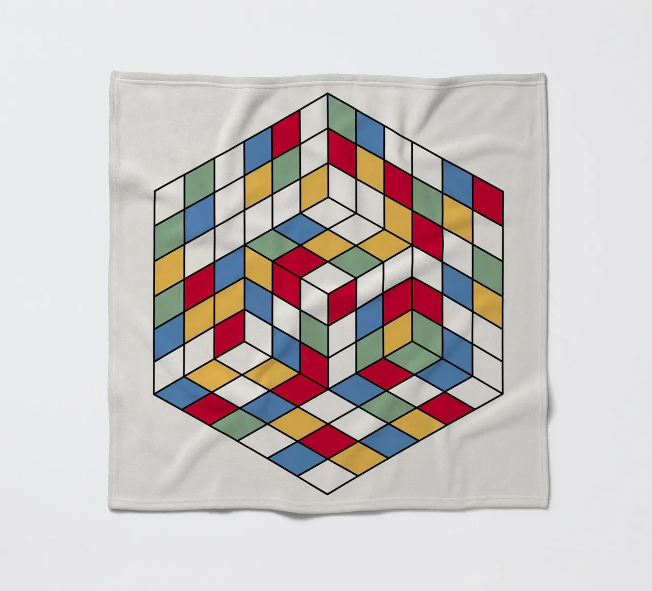 Cubique coperta in pile da The Poster Kid