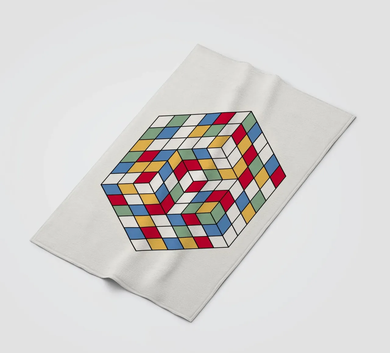 Cubique coperta in pile da The Poster Kid
