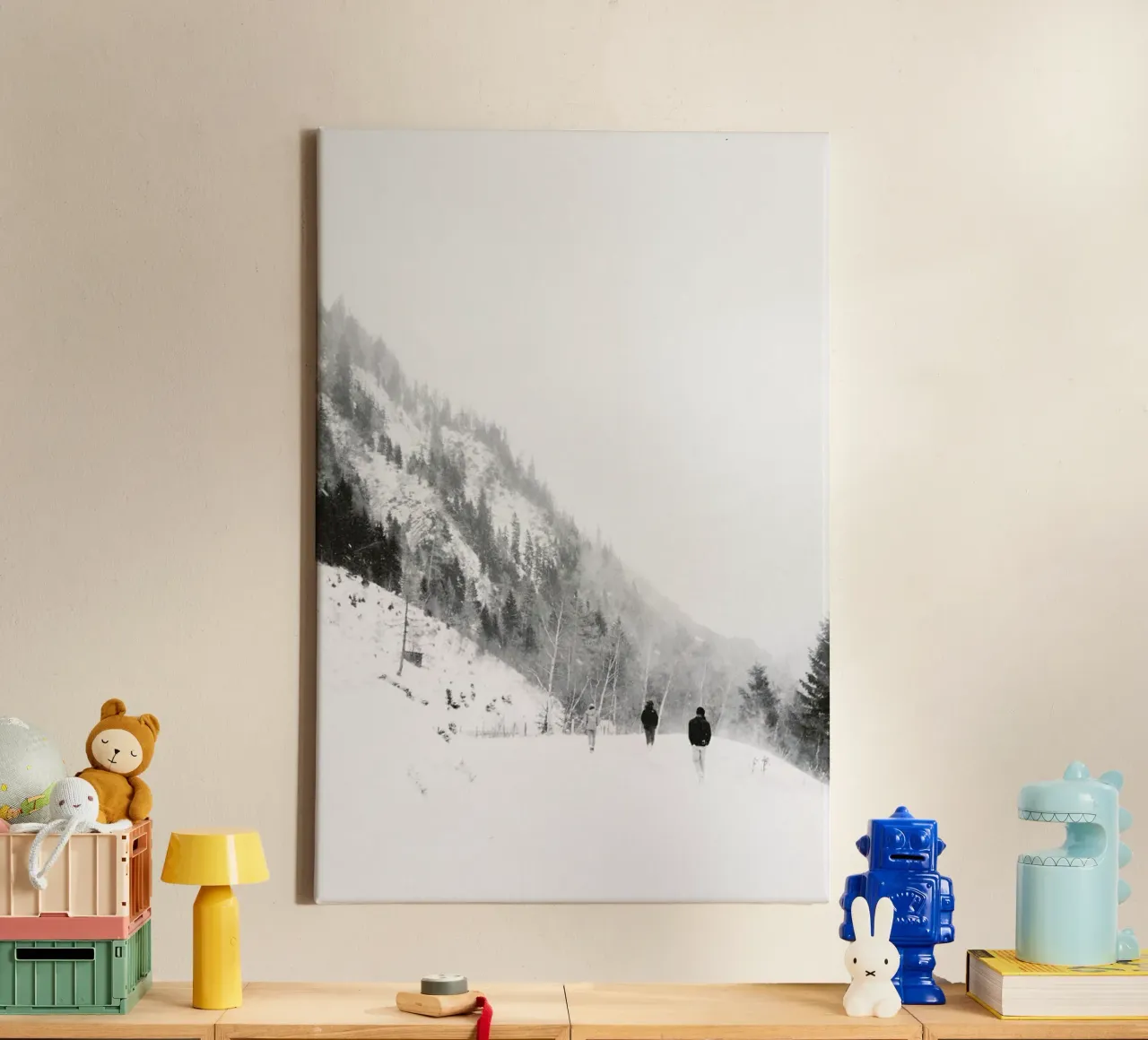 Winter Tag 5 canvas by Picture On The Fridge