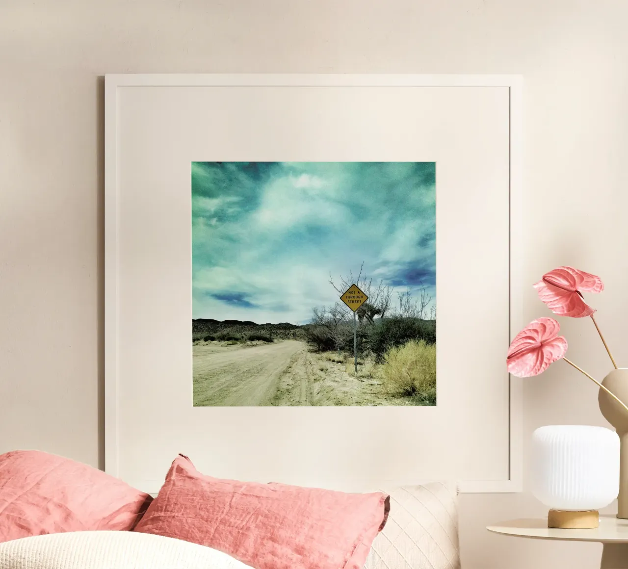 Desert Road poster da Sattrup & Høst