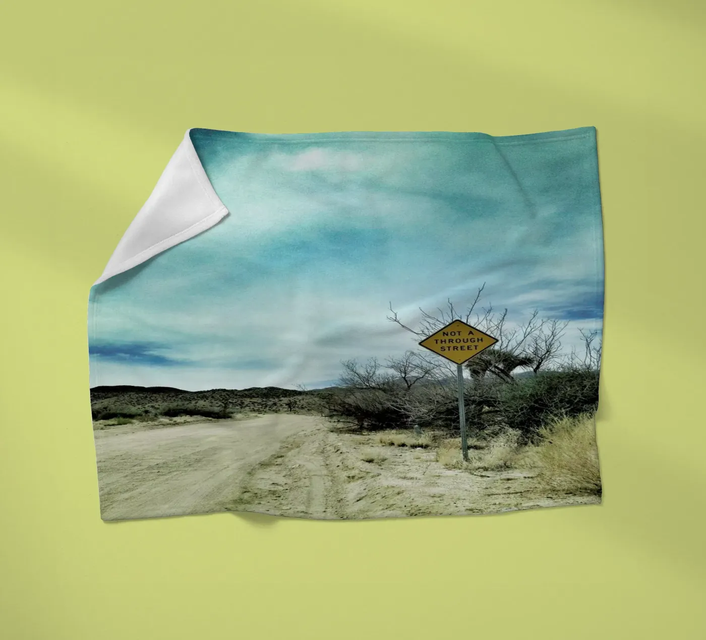 Desert Road Fleecedecke von Sattrup & Høst