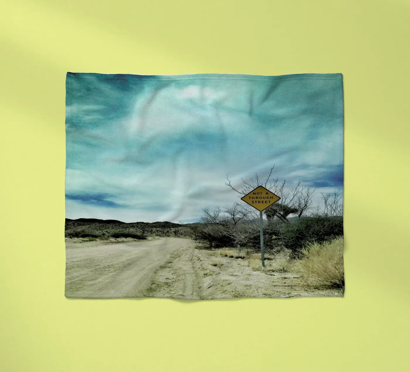 Desert Road Fleecedecke von Sattrup & Høst