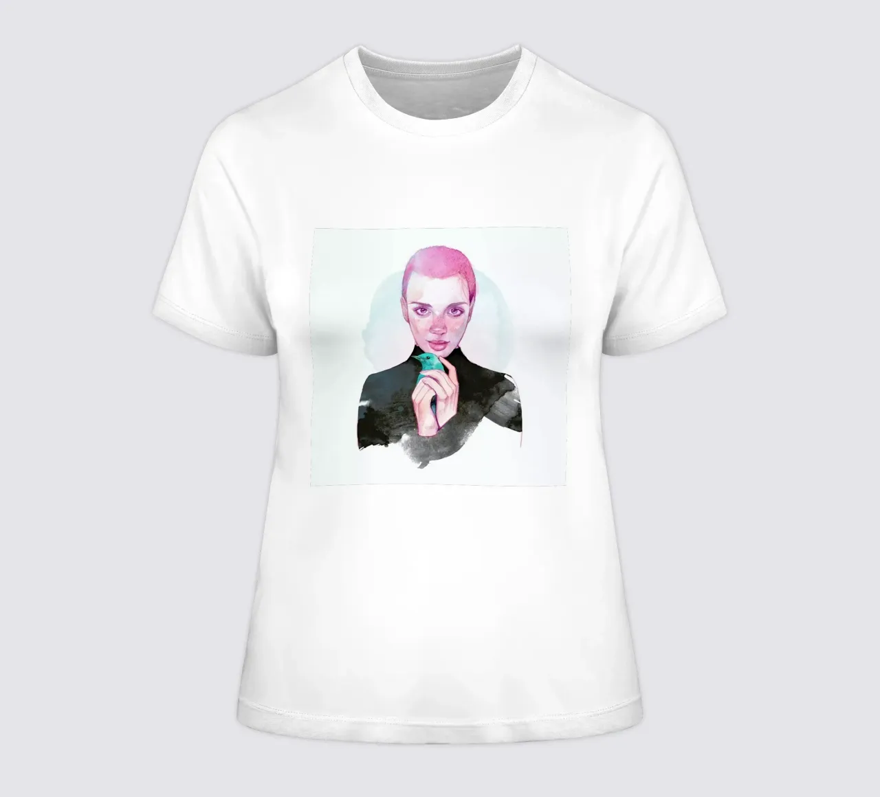 Bird t-shirt da donna da Ina Stanimirova
