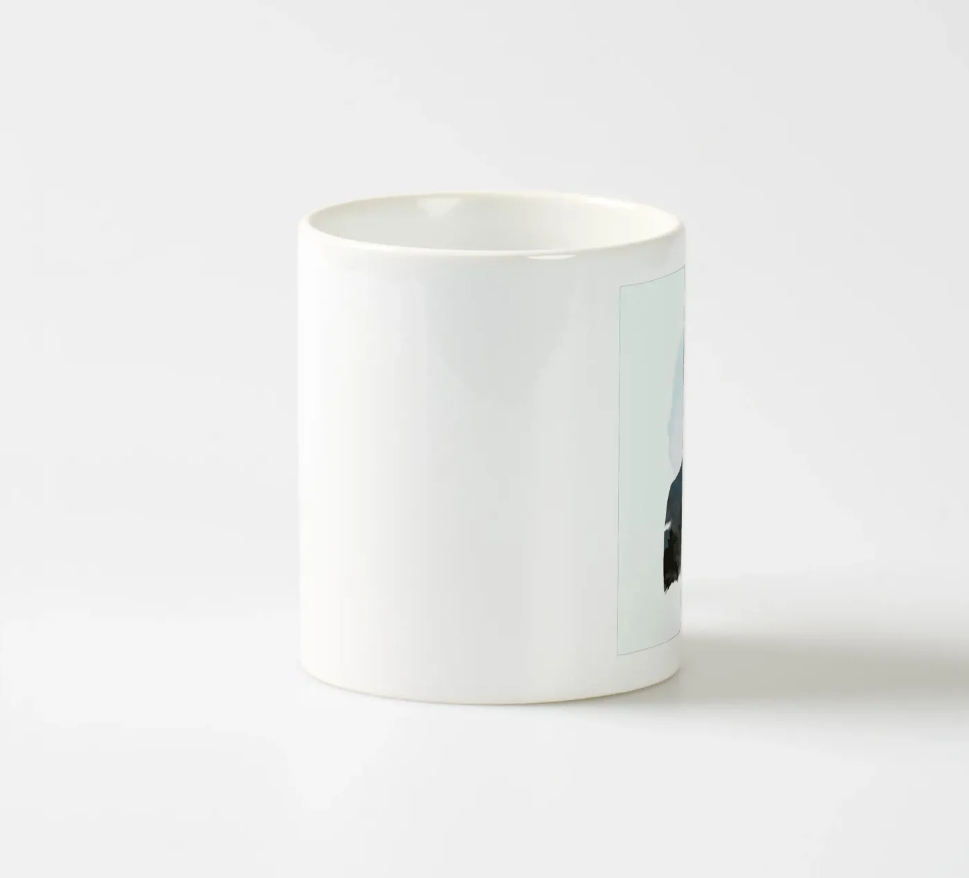 Bird ceramic mug by Ina Stanimirova