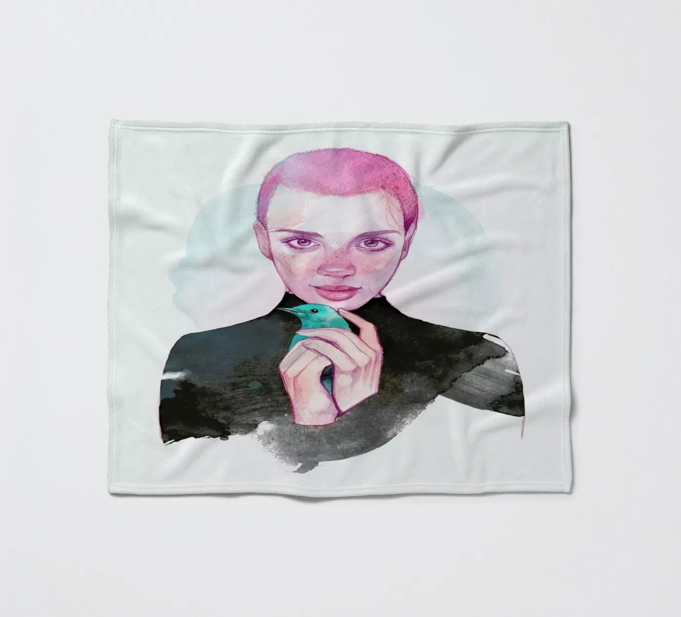 Bird coperta in pile da Ina Stanimirova