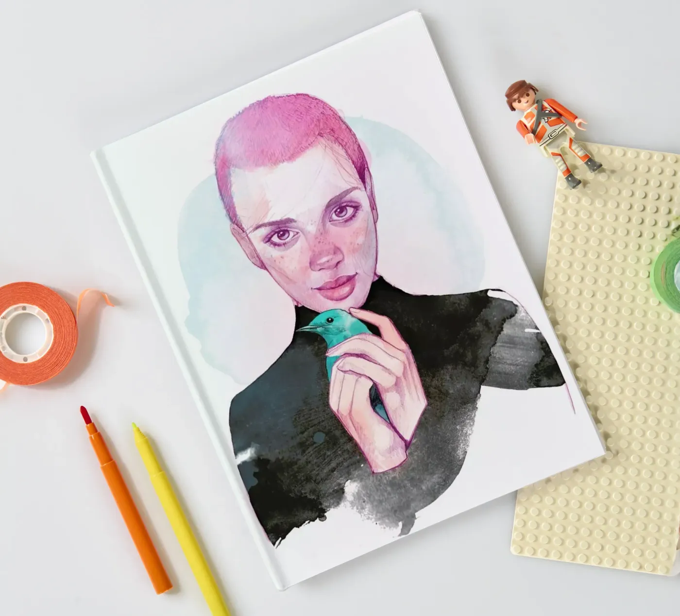 Bird notebook by Ina Stanimirova