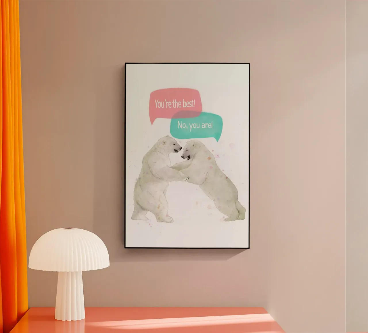 Playful Bears plexiglass da Laura Graves