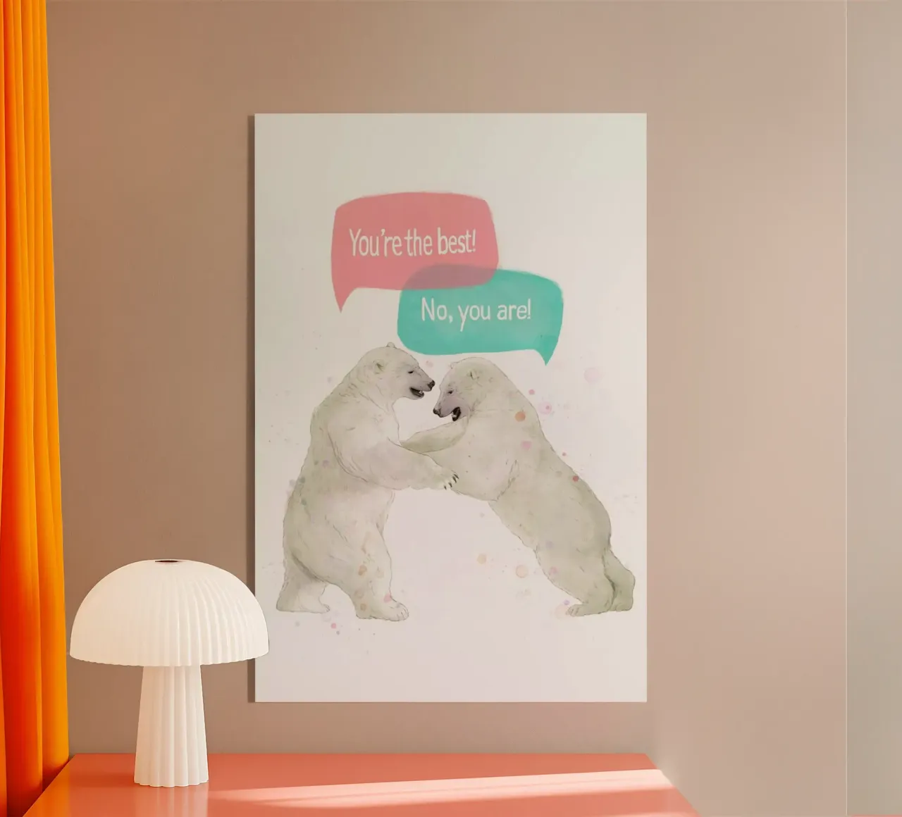 Playful Bears plexiglass da Laura Graves