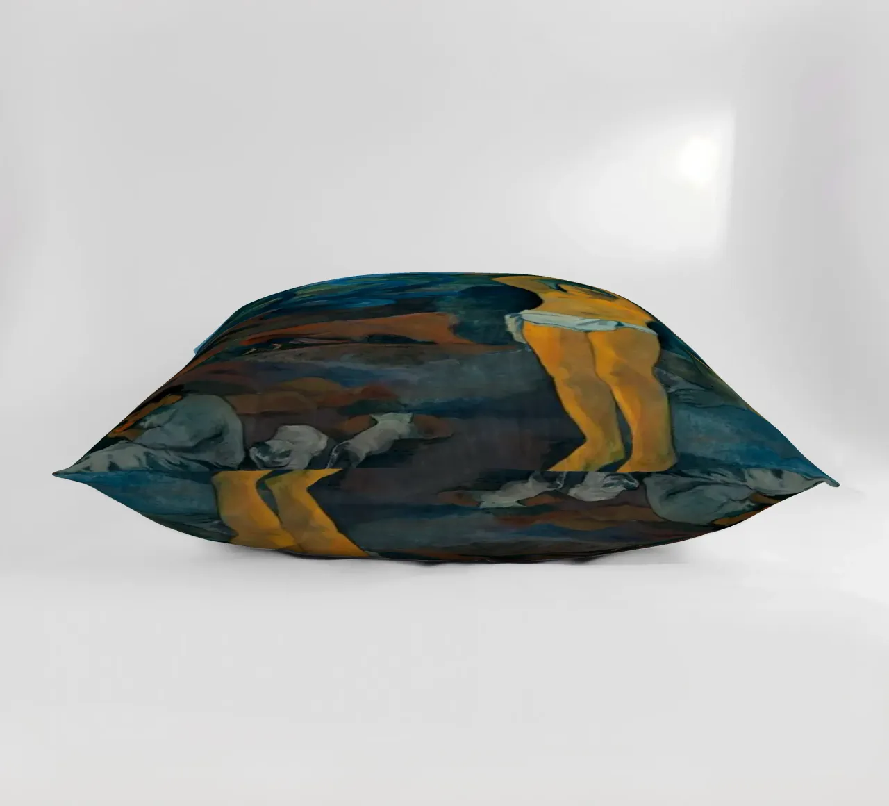 Paul Gauguin - Where Do We Come From? What Are We? Where Are decorative cushion by Timeless Artworks