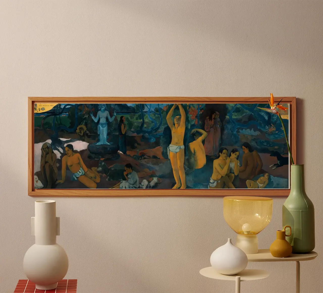 Paul Gauguin - Where Do We Come From? What Are We? Where Are alu-dibond by Timeless Artworks