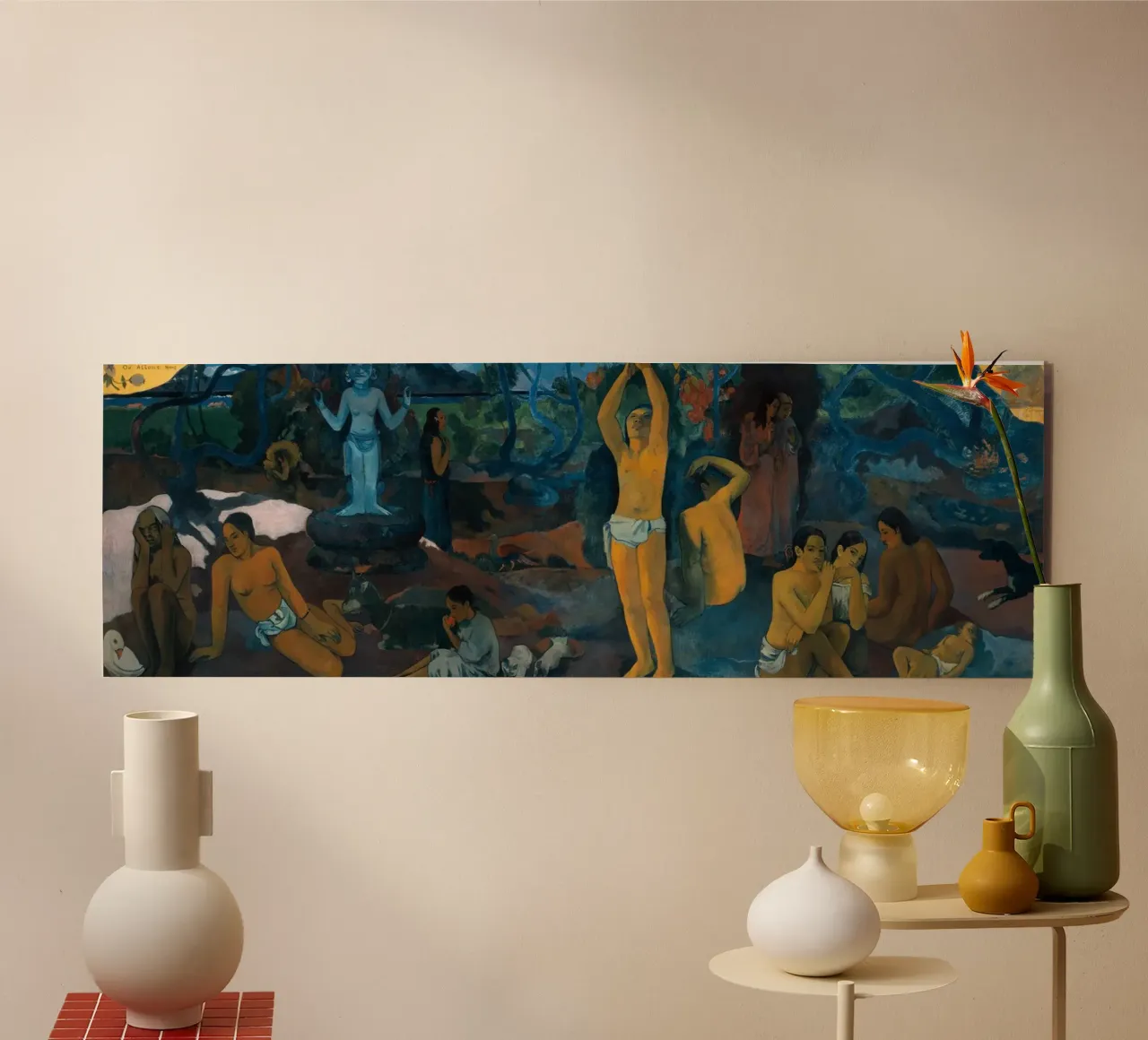 Paul Gauguin - Where Do We Come From? What Are We? Where Are alu-dibond by Timeless Artworks
