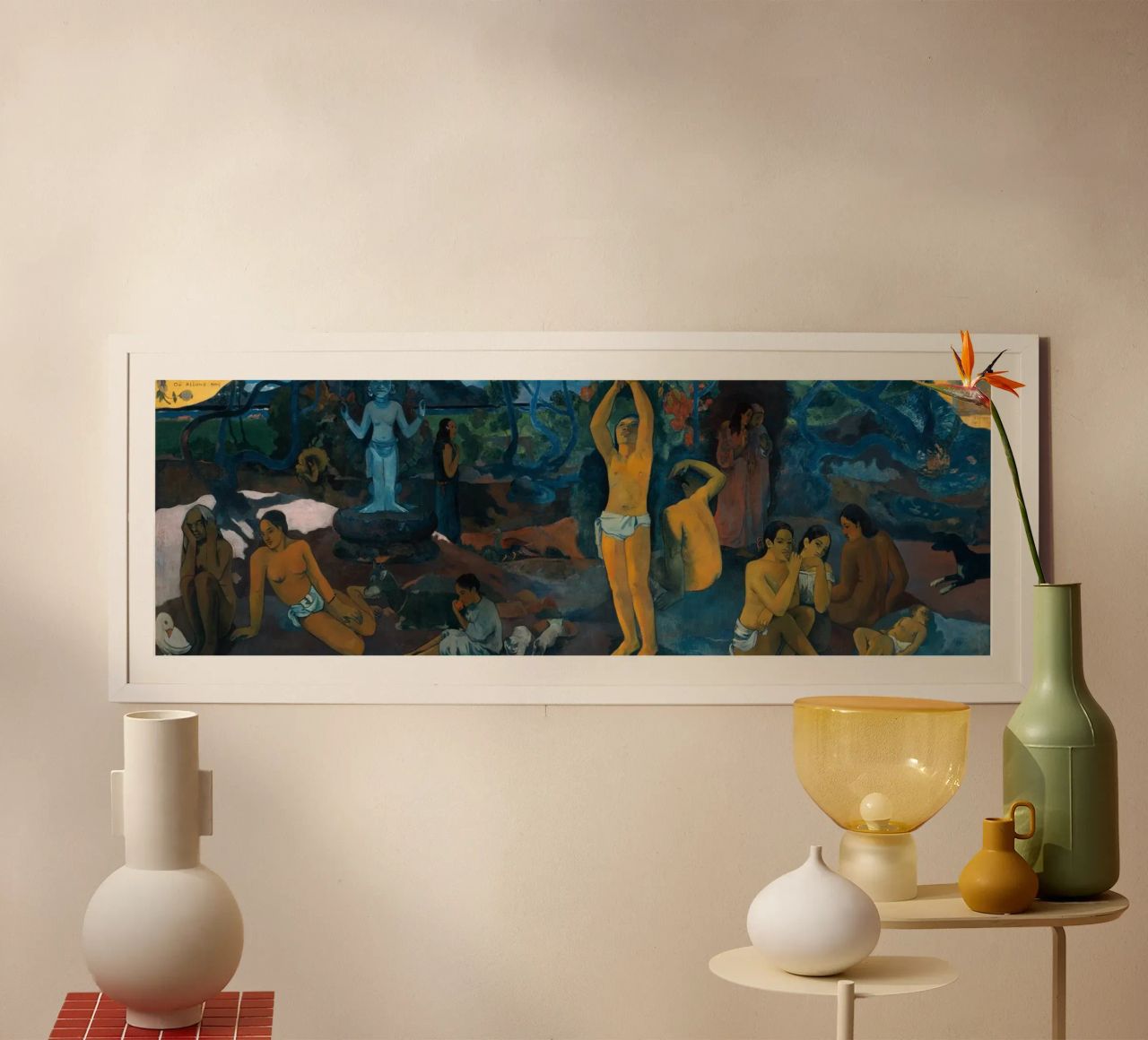 Paul Gauguin - D'où venons-nous ? Que sommes-nous ? Où sommes-nous ? poster de Timeless Artworks