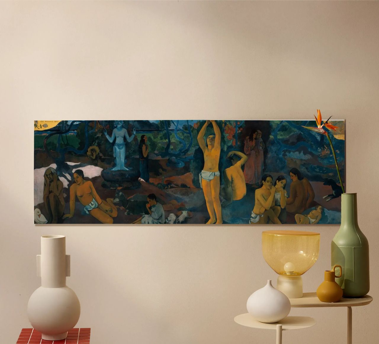 Paul Gauguin - D'où venons-nous ? Que sommes-nous ? Où sommes-nous ? poster de Timeless Artworks