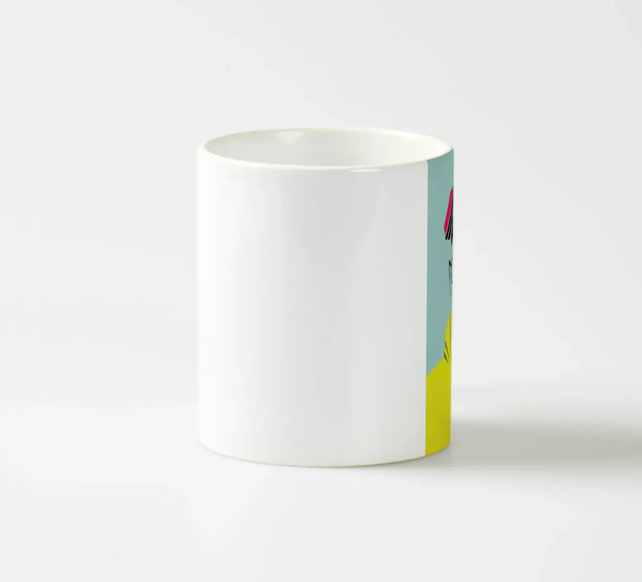 Cook Poster ceramic mug by Naxart