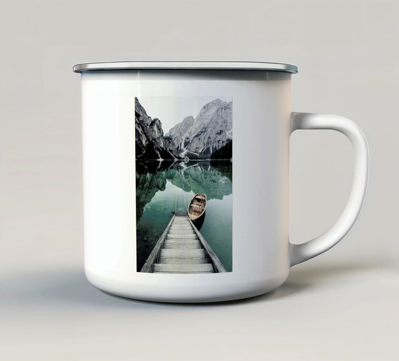 Calm Waters by @rwam Emaille Tasse von EyeEm Mobile GmbH
